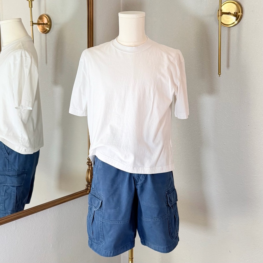 Streetwear Hollister Classic Cargo Shorts 34 Utility Gorpcore 100% Cotton Blue